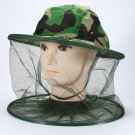 Fishing Hat Anti Mosquito Camouflage Hunt Mesh Cap Face Protect Net Beekeeping