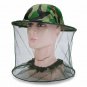 Fishing Hat Anti Mosquito Camouflage Hunt Mesh Cap Face Protect Net Beekeeping