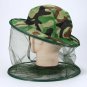 Fishing Hat Anti Mosquito Camouflage Hunt Mesh Cap Face Protect Net Beekeeping