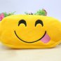 Pencil Pen Case Emoji Storage Funny Bag Box School Kids Makeup Cosmetic Pouch