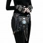 Women Leather Shoulder Bag Steampunk Gothic Cosplay Messenger Handbag Vintage