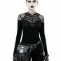 Women Leather Shoulder Bag Steampunk Gothic Cosplay Messenger Handbag Vintage