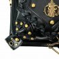 Women Leather Shoulder Bag Steampunk Gothic Cosplay Messenger Handbag Vintage
