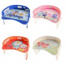 Kids Car Table Toy Food Drink Phone Holder Safety Seat Tray Waterproof Stroller
