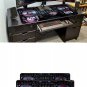 Computer Mouse Pad Music Console PC Mat Gaming Rug Large Size Black Anti-Slip