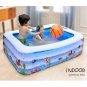 Inflatable Swimming Pool Family Kids Baby Large Water Play Center Outdoor Fun