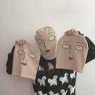 Beanie Men Women Hat One Punch Man Funny Ski Knit Cap Cartoon Anime Bald Saitama