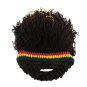 Beard Face Mask For Men Handmade Crocheted Costume Winter Hat Wig Rasta Caveman