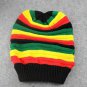 Rasta Jamaican Hat Men Women Smoke Hip Hop Cap Striped Crochet Beanie Bob Marley
