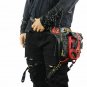 Steampunk Shoulder Bag Men Women Gothic PU Leather Travel Retro Style Wallet