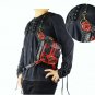 Steampunk Shoulder Bag Men Women Gothic PU Leather Travel Retro Style Wallet
