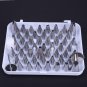 Cream Bag Nozzles Piping 52pcs/set Cake Decorating Icing Pastry Tips Tool Flower