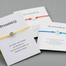 Wrist Bracelet For Women Men Jewelry Children Life Tree Friendship Rope Gift