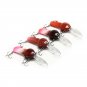 Fishing Lure Crankbait Penis Bait Tackle Bass Minnow Deep Diving Hooks 2pcs Lot