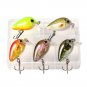 Topwater Fishing Lures Wobbler Mini Artificial Bait Crankbait 5pcs/Lot 1.5g