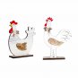 Home Ornaments Wooden Decorations Cock Easter Spring Toy Craft Children Gifts