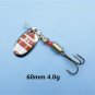 Fishing Lures Spinner Bait Metal Bass Tackle Hooks Fish Sport 10pcs/lot With Box