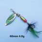 Fishing Lures Spinner Bait Metal Bass Tackle Hooks Fish Sport 10pcs/lot With Box