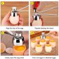 Kitchen Tool Egg Shell Opener Topper Cutter Cracker Stainless Steel Raw Scissors