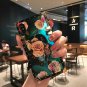 Phone Cover Case Transparent For iPhone 6s 7 8 Plus Xr X Xs Max Glass Flowers