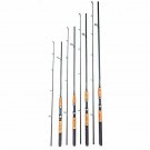 1.8m 2.1m Fishing Rod Bait Lure Casting Carbon Fiberglass Spinning Pole Travel