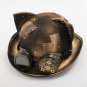 Steampunk Hat Women Retro Lolita Cat Ear Patch Gear Glasses Mask Headwear