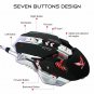 Gaming PC Mouse Programmable 7 Buttons 3200 DPI USB Wired Competitive Mechanical