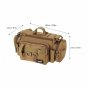 Fishing Tackle Shoulder Bag Bait Lure Reel Box Waist Camouflage Travel Outdoor
