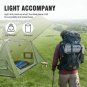 Tent Ultralight Shelter For Survivalists Camping Hunting Hiking 68D Polyester