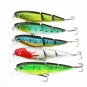 Fishing Lure Minnow Plastic Artificial Wobbler Tools Jerk Fish Tackle 10.5CM/15G