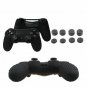 Controller Silicone Cover Skin For Sony PlayStation4 Slim Caps Joystick Non Slip
