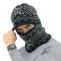 Winter Hat Scarf Mask Men Women Knitted Ski Bomber Cap Beanie Ear Flap Ushanka