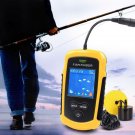 Fish Finder LCD Sonar Sensor Portable Fishing 100m Alarm Transducer Wireless