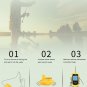 Fish Finder LCD Sonar Sensor Portable Fishing 100m Alarm Transducer Wireless
