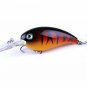 Fishing Lure Crankbait Swim Artificial Bait Wobblers Tackle Treble Hook Minnow
