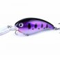 Fishing Lure Crankbait Swim Artificial Bait Wobblers Tackle Treble Hook Minnow