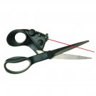 Professional Scissors Laser Guided Crafts Cut Straight Fast Wrapping Paper Gift