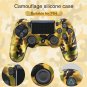 Cover Case For Sony PS4 Slim/Pro Controller Protective Camouflage Silicone Skin