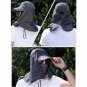 Fishing Protection Neck Face Cover UV Hat Cap Sun Hiking Mask Outdoor Camping