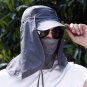 Fishing Protection Neck Face Cover UV Hat Cap Sun Hiking Mask Outdoor Camping