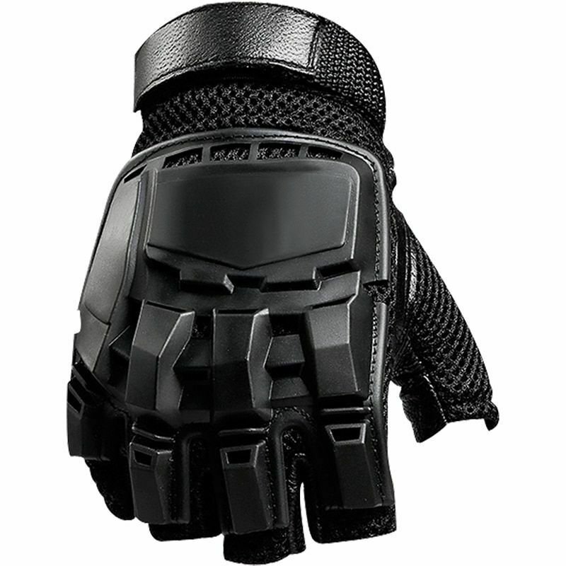 Tactical Half Finger Gloves Men Military Army Training Combat Airsoft Paintball