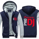 Warm Hoodie Sweatshirt Jumper For Men Women Pro DJ Winter Jacket Coat Fur Inside
