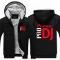 Warm Hoodie Sweatshirt Jumper For Men Women Pro DJ Winter Jacket Coat Fur Inside