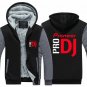 Warm Hoodie Sweatshirt Jumper For Men Women Pro DJ Winter Jacket Coat Fur Inside