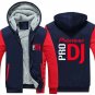 Warm Hoodie Sweatshirt Jumper For Men Women Pro DJ Winter Jacket Coat Fur Inside