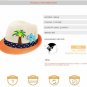 Summer Baby Hat Children Cap For Girls Boys Kids Toddler Sun Beach Straw Brim
