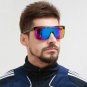 Men Sunglasses Oversized One Flat Mirror Lens UV400 Sport Glasses Like No Other