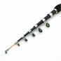 Mini Telescopic Fishing Rod Portable Travel Carbon Spinning Casting Fly 1.65m