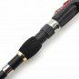Mini Telescopic Fishing Rod Portable Travel Carbon Spinning Casting Fly 1.65m