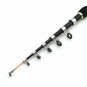 Mini Telescopic Fishing Rod Portable Travel Carbon Spinning Casting Fly 1.65m